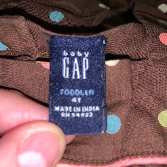 BabyGap brown tank top size 4 - Picture 3 of 3